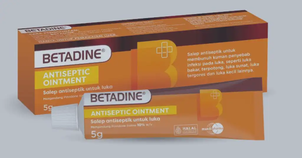 1. Betadine Antiseptic Ointment