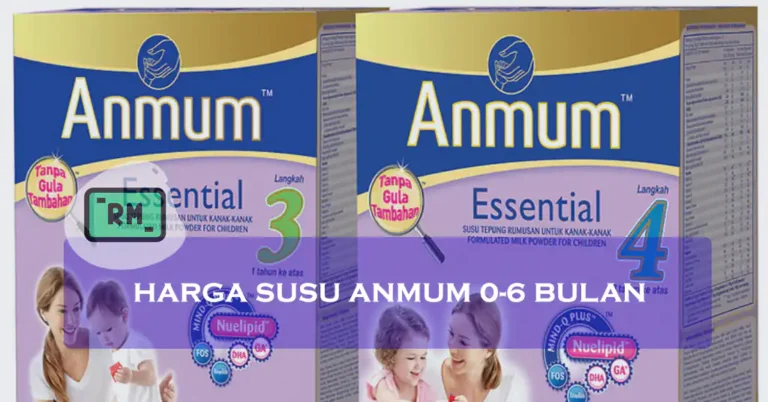 Harga Susu Anmum 0-6 Bulan Terkini