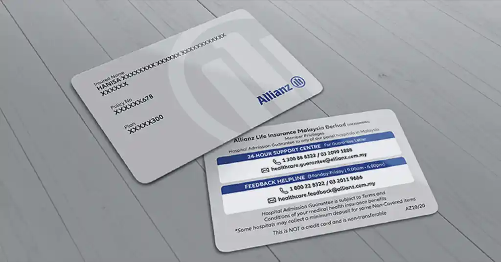 Allianz Health Insured Medical Card