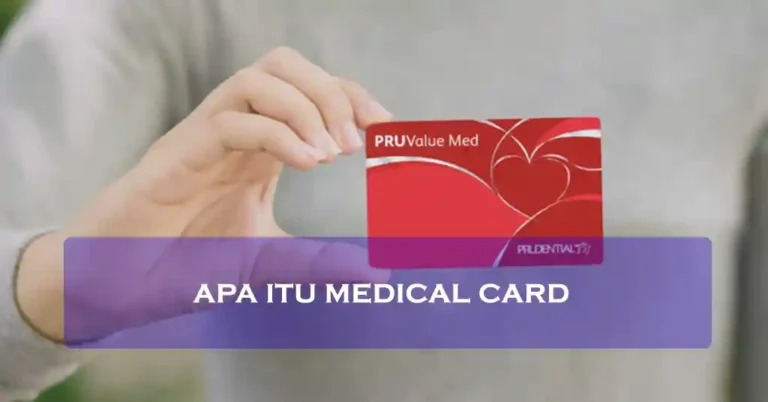 Apa Itu Medical Card
