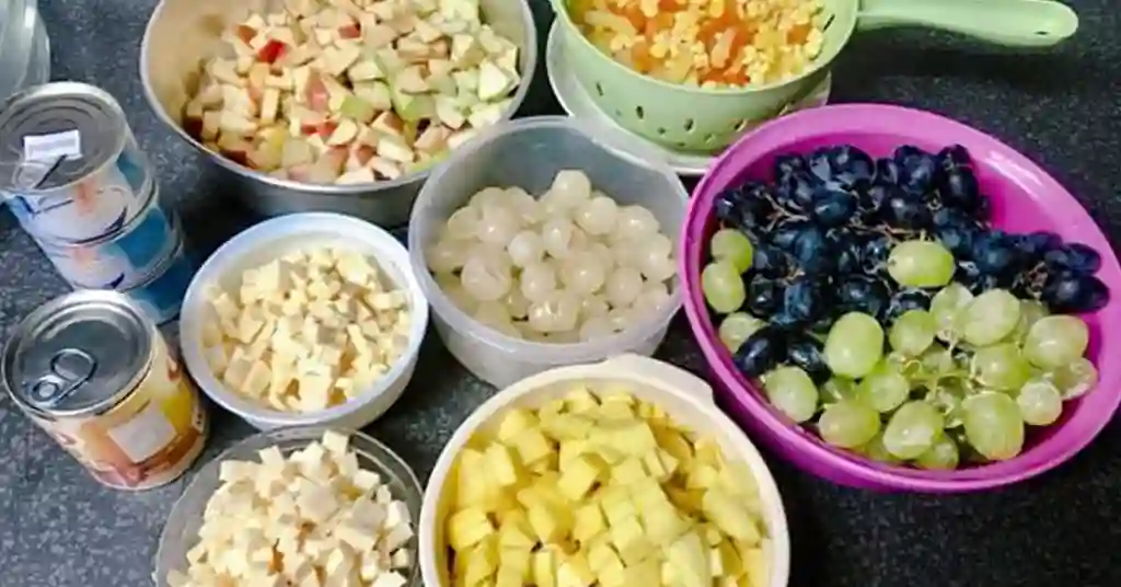 Salad Buah Rendah Purin