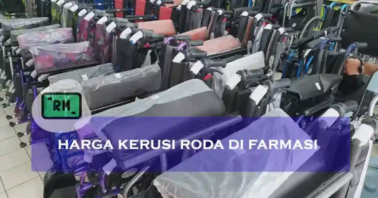 harga kerusi roda di farmasi
