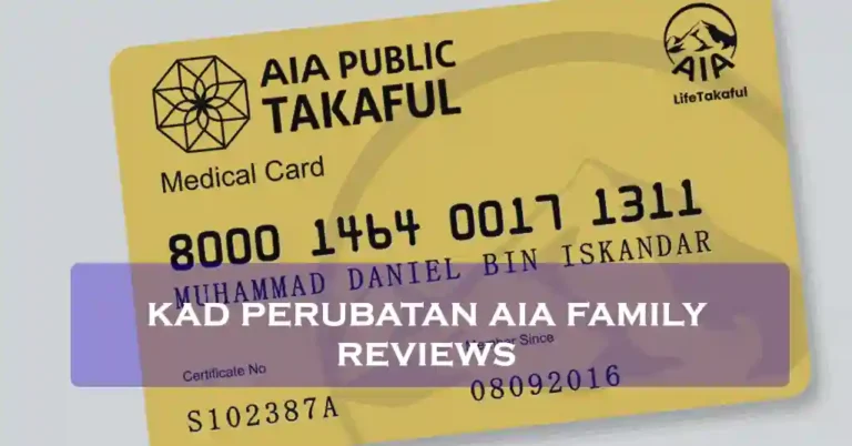 Kad Perubatan AIA Family Reviews